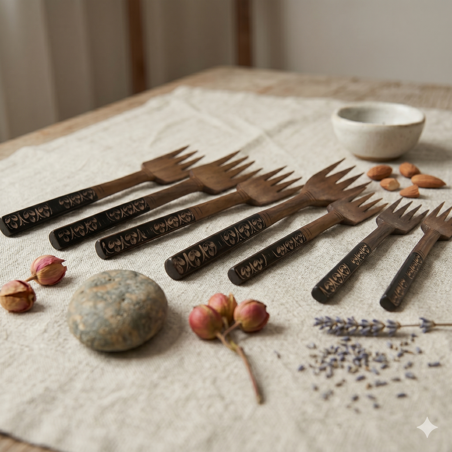 Floral Forks