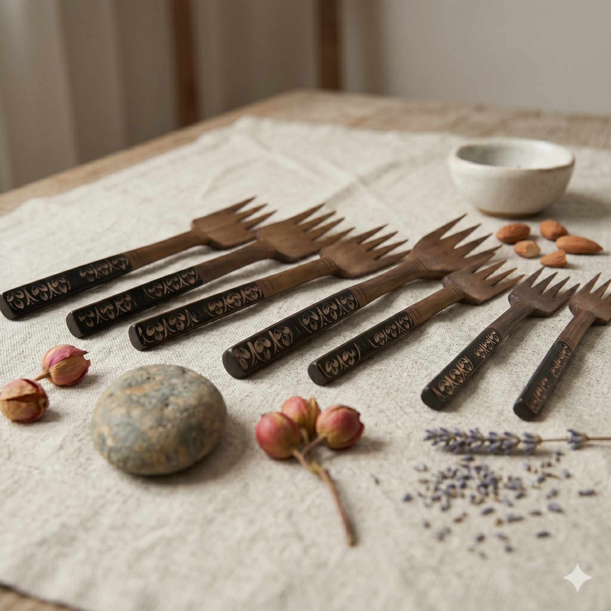 Floral Forks
