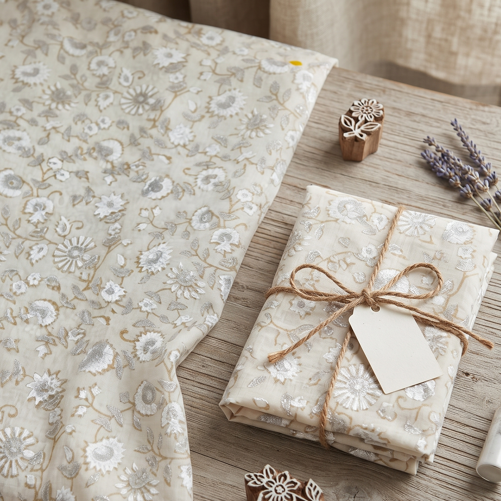 Pearl Vine Fabric