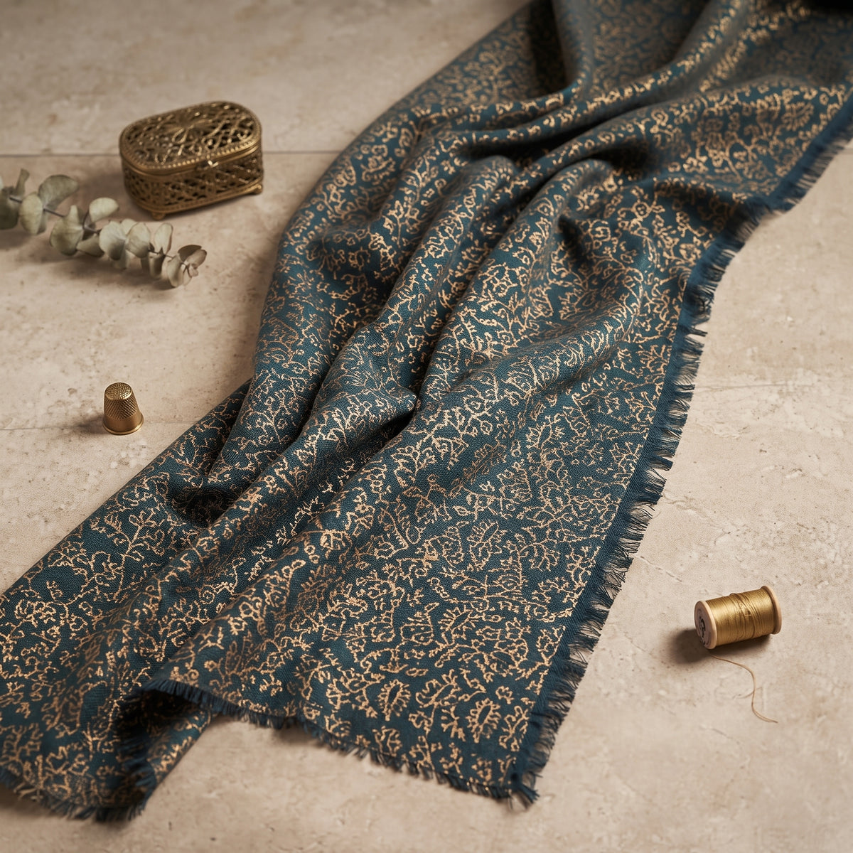 Teal Heirloom - Karandi