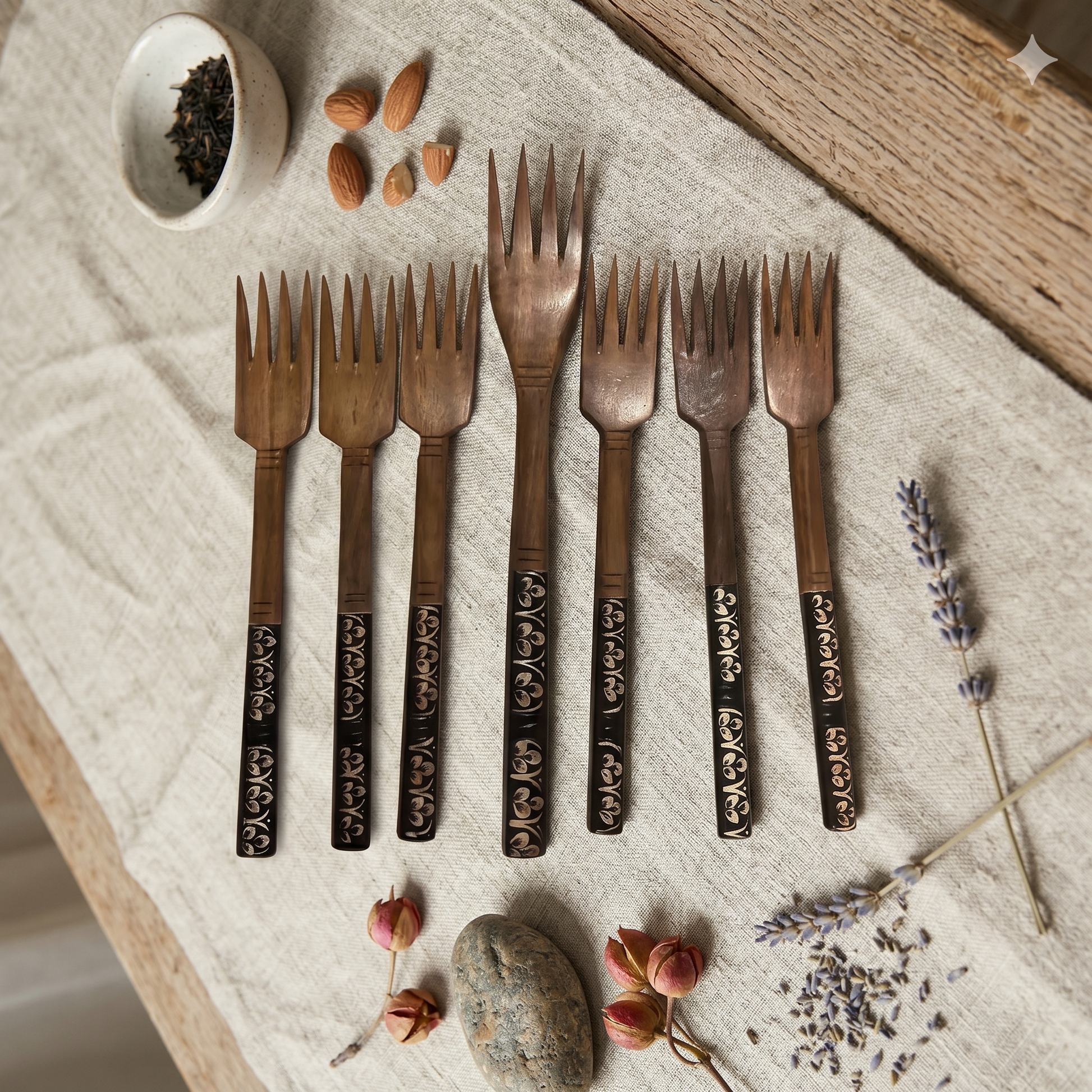 Floral Forks