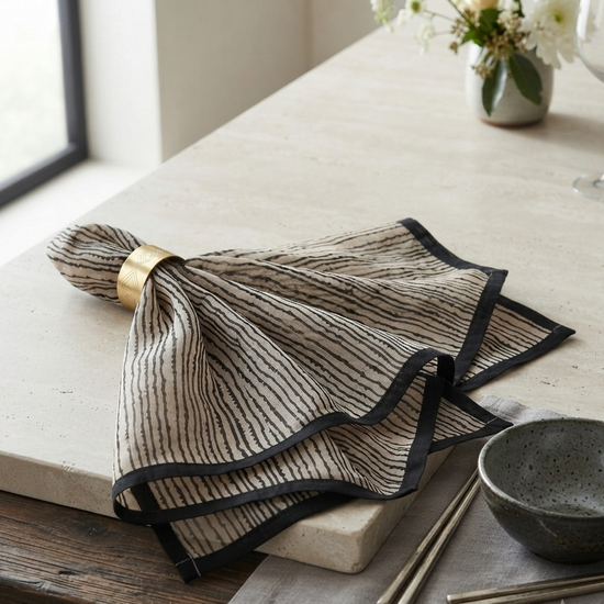 Midnight Napkin (Set of 4)