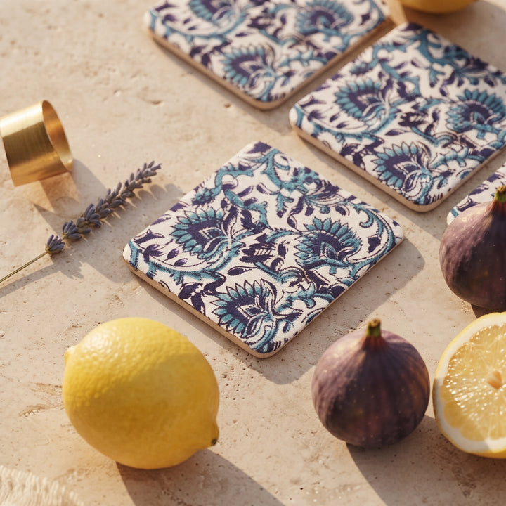 Indigo Garden Coaster (Set of 6)