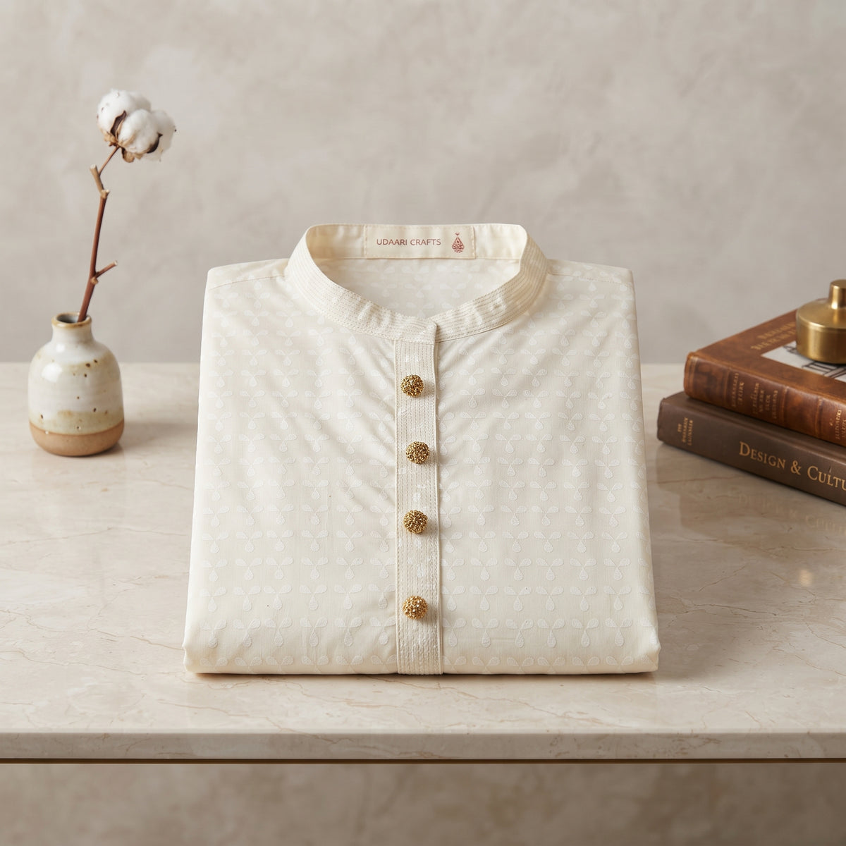 Elysian White Kurta