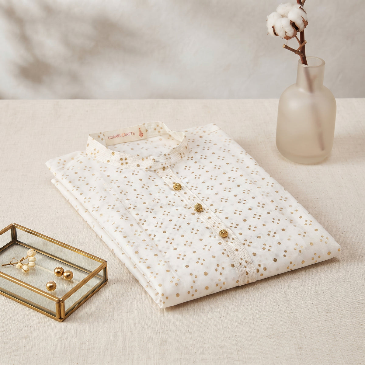 Ivory & Gold Kurta