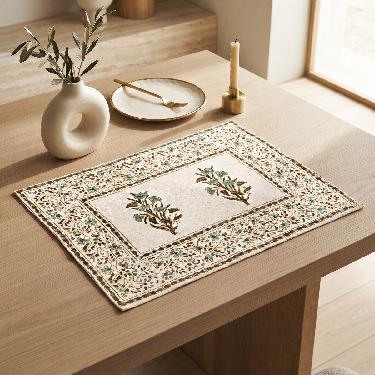 Celestial Floral Mat