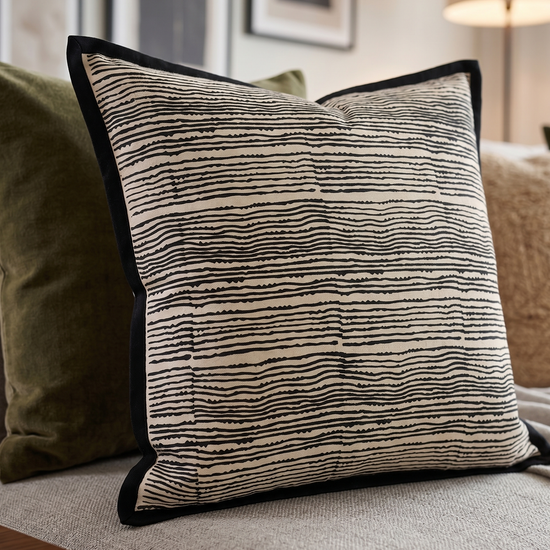Obsidian Grace Cushion