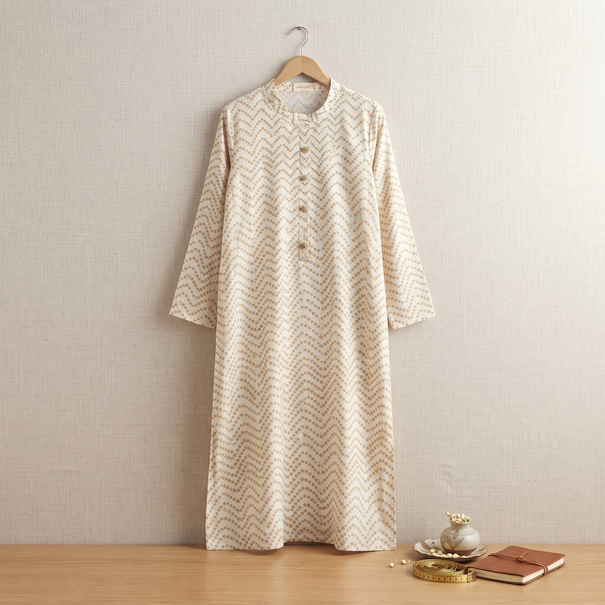 Ivory Gleam Kurta