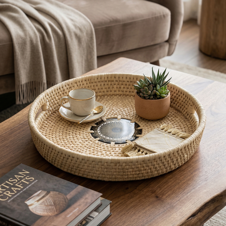 Aurea Basketry Tray