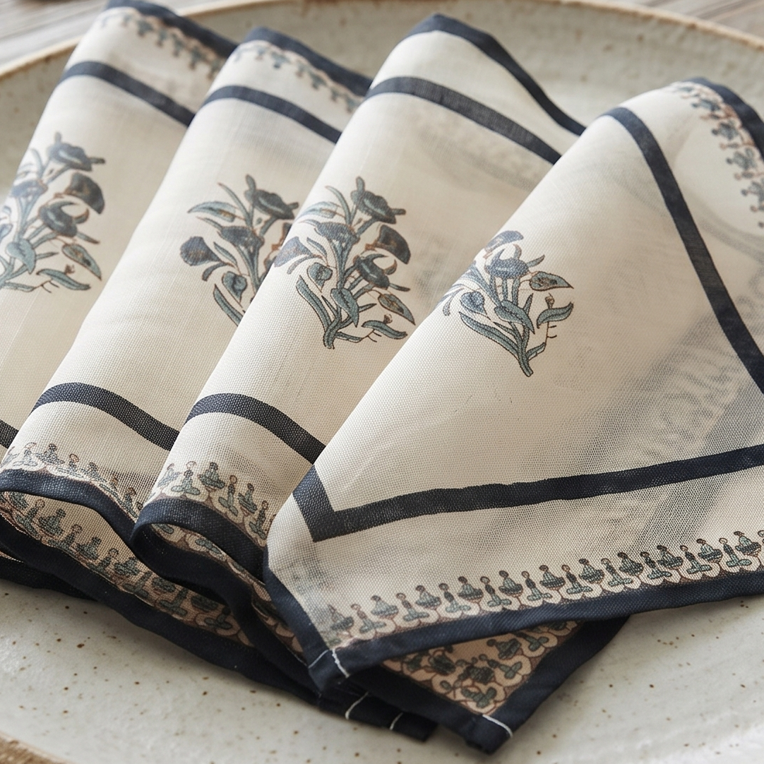 Artisan Teal Napkin (Set of 4)