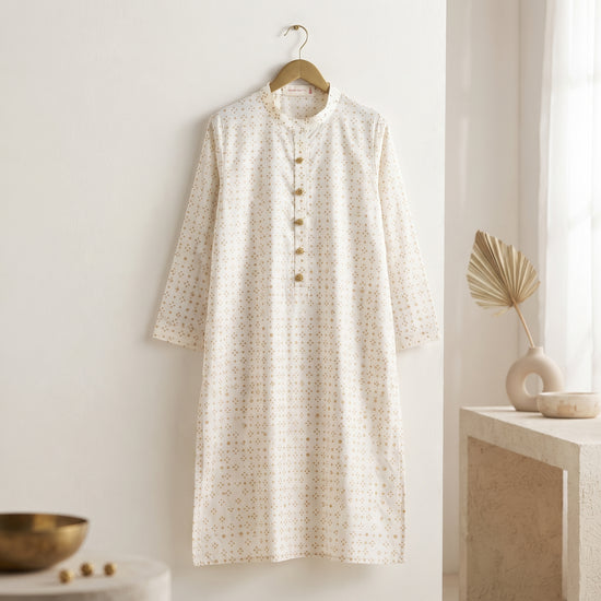 Ivory & Gold Kurta