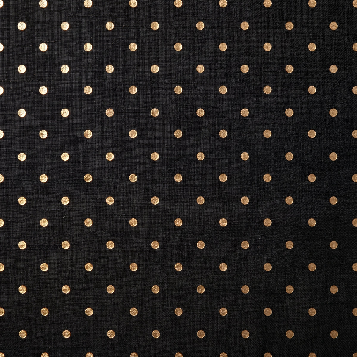 Black Gold Dot Bloom - Karandi