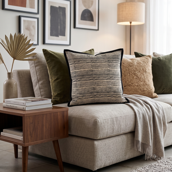 Obsidian Grace Cushion