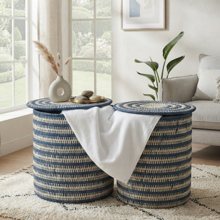 Tribal Line Basket