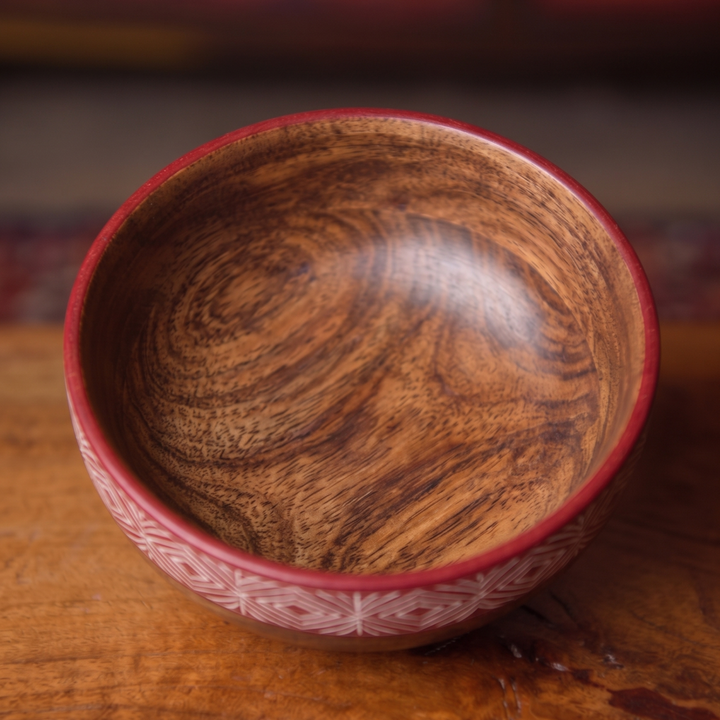 Naqshi Haus 5 Inch Bowl Red (single)