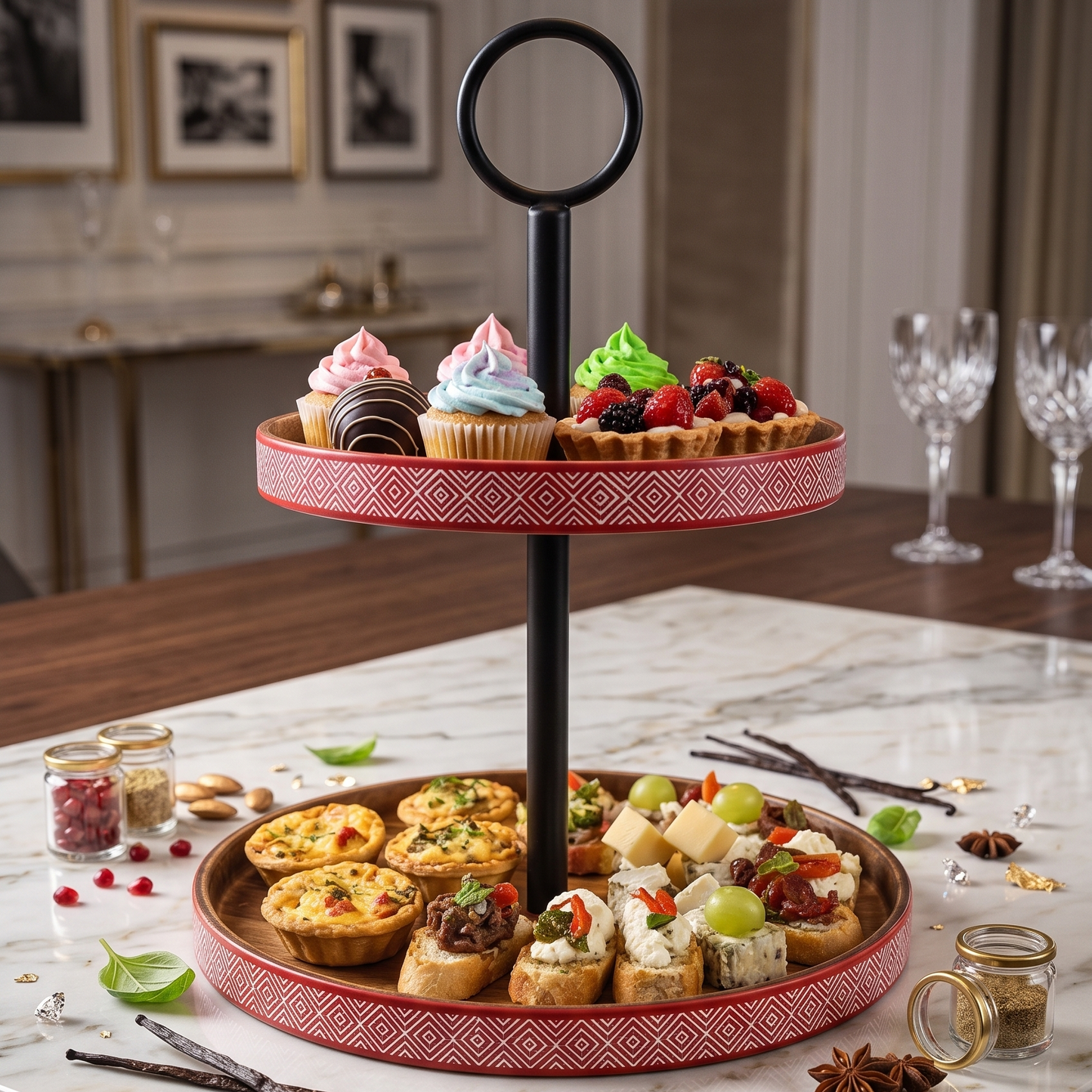 Sweet Haven Stand - Red