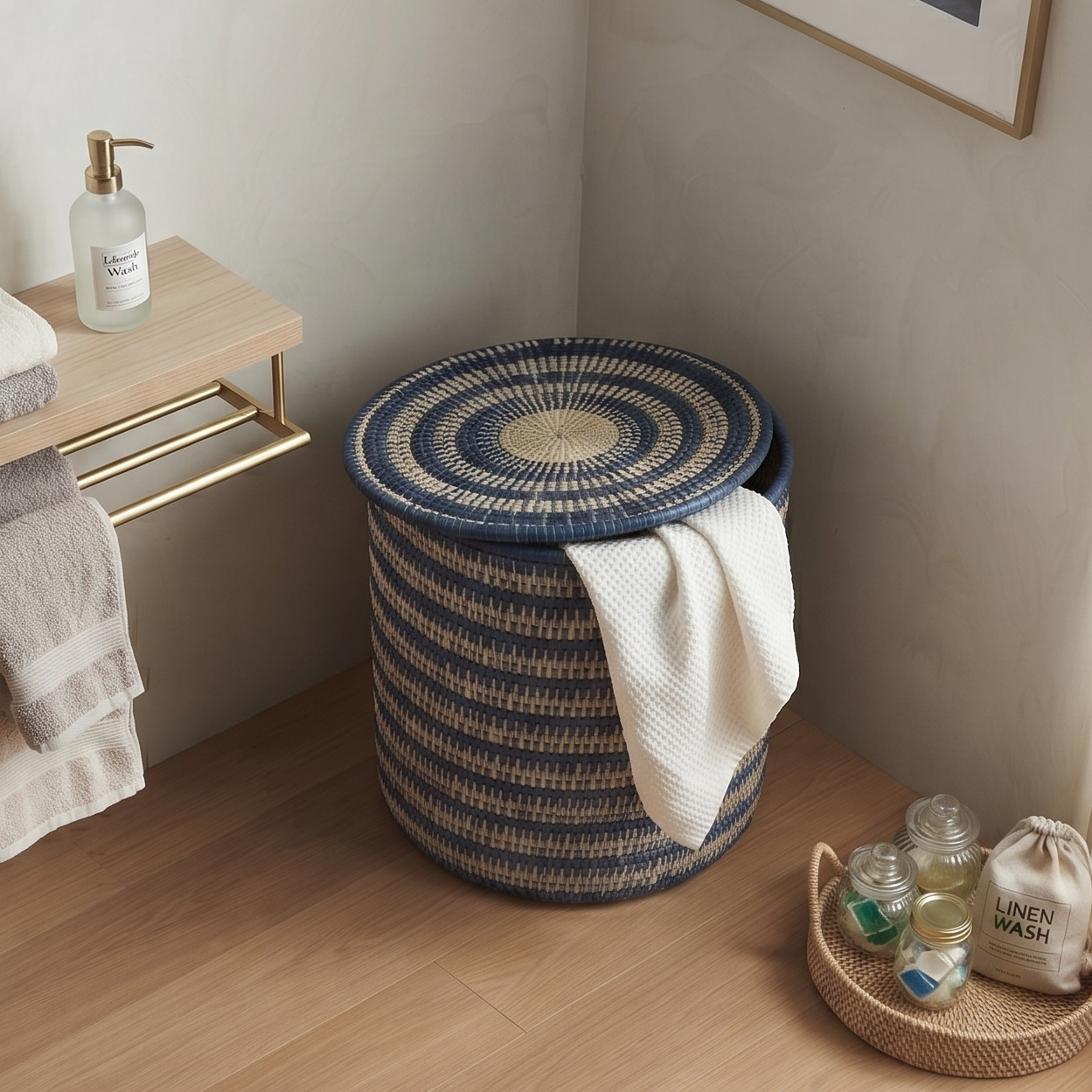 Tribal Line Basket