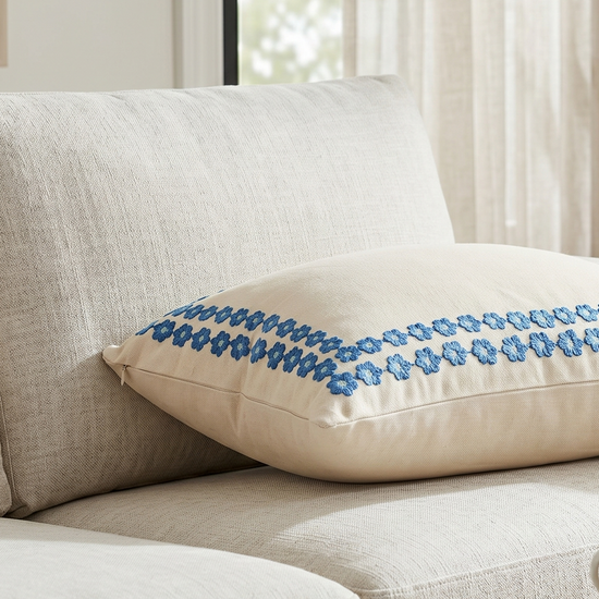 Ocean Thread Cushion