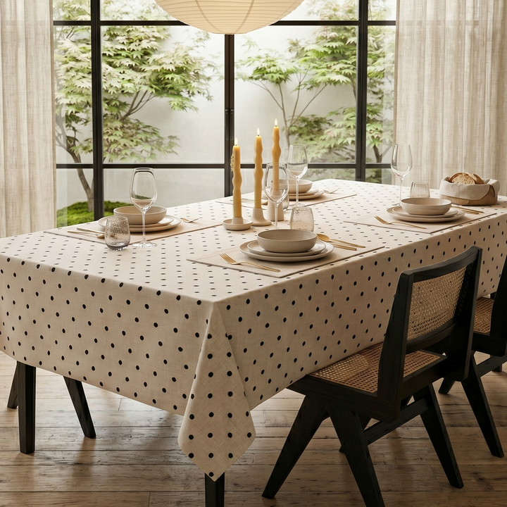 Mono Impressions Table Cloth