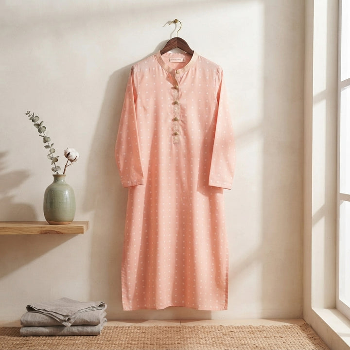 Sage Edit Kurta - White