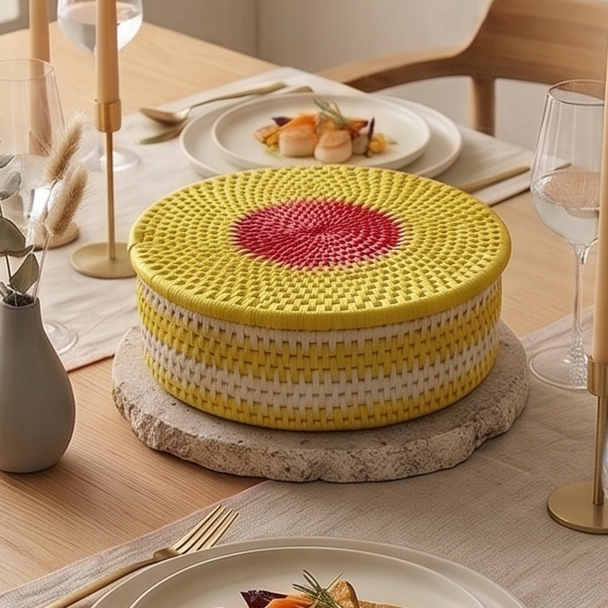 buy online handmade woven hotpot in Pakistan