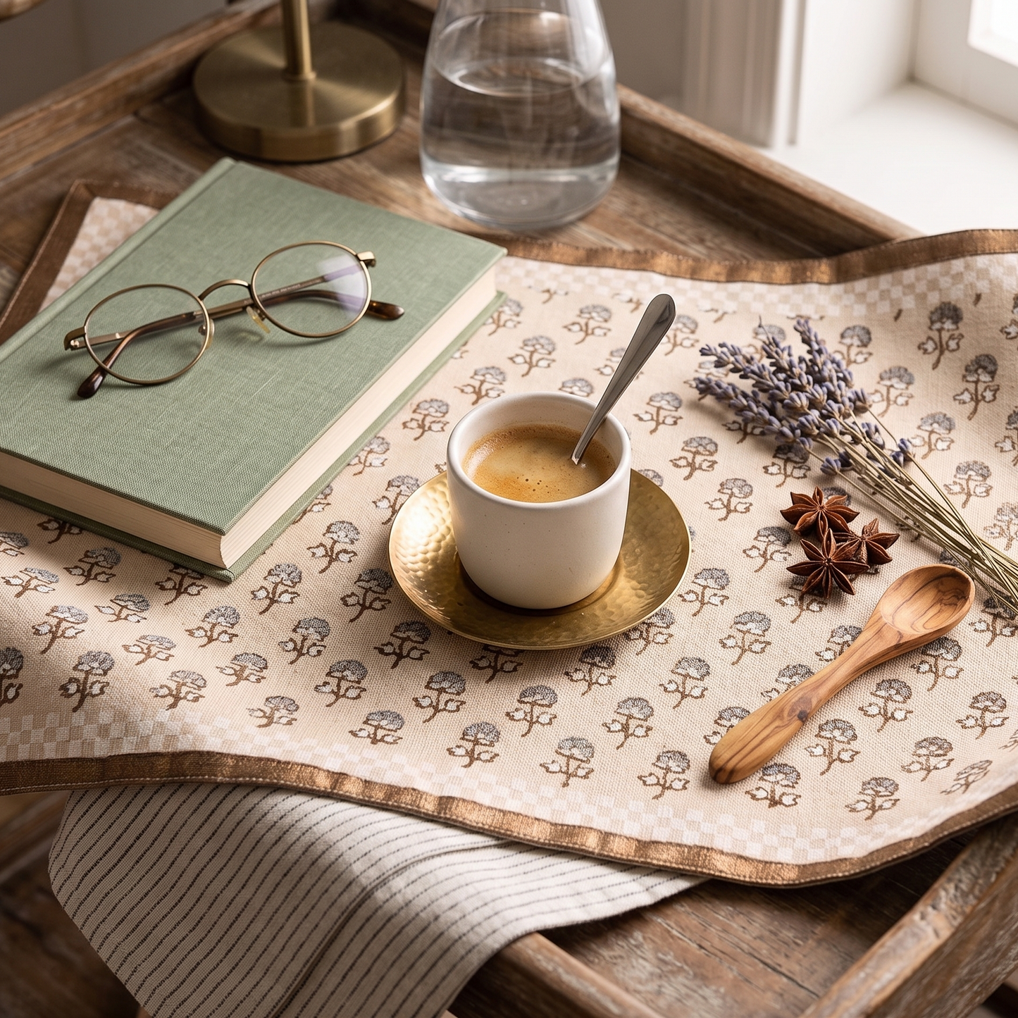 Gilded Flora Trolley Mat