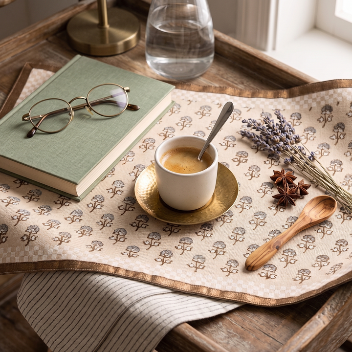 Gilded Flora Trolley Mat