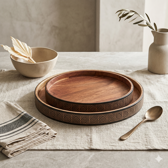Sweet Haven Plate Set - Black