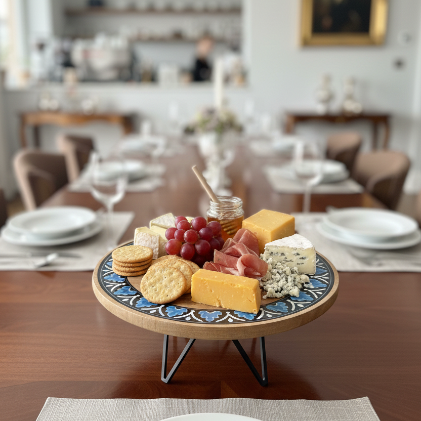 Naqshi Flat Plate Stand