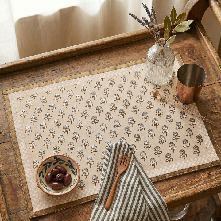 Gilded Flora Trolley Mat