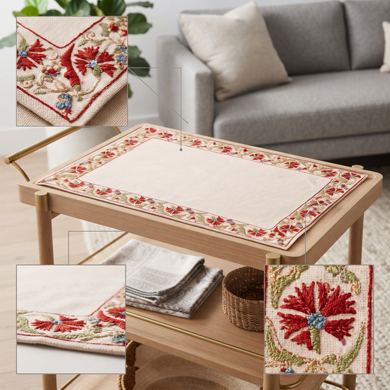 Floral Meadow Trolley Mat