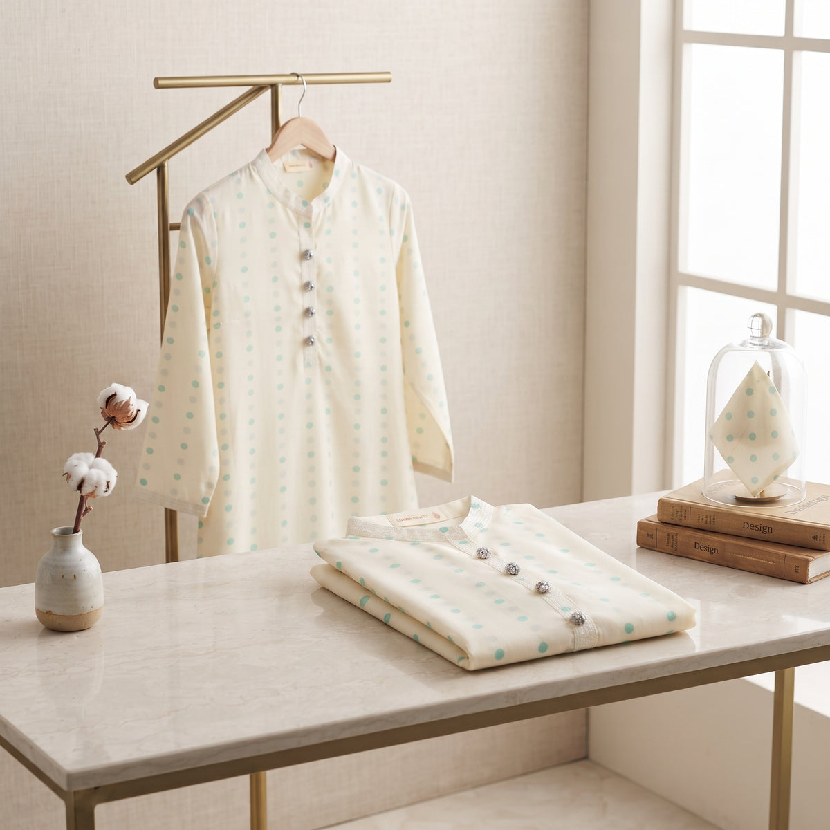 Luna Dots Kurta
