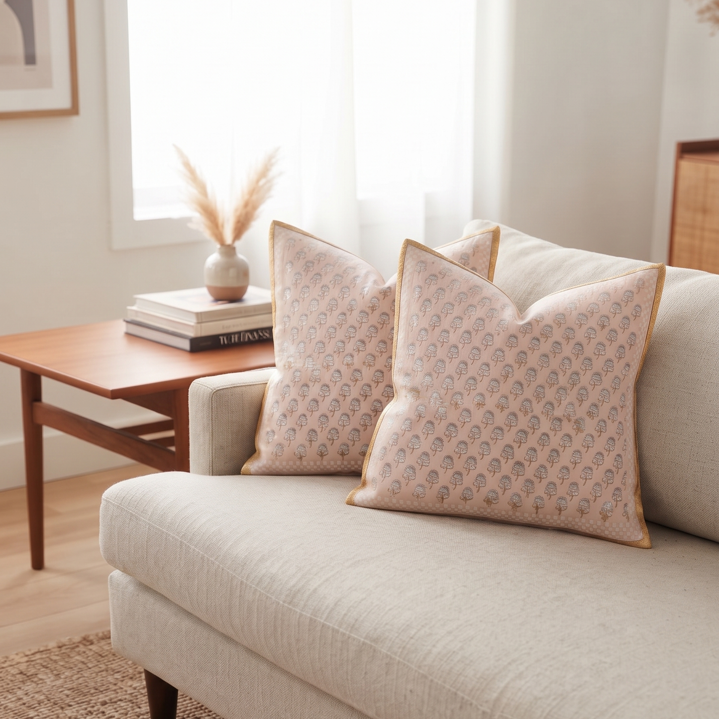 Gilded Flora Cushion