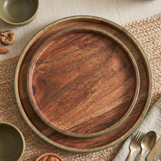 Sweet Haven Plate Set - Green