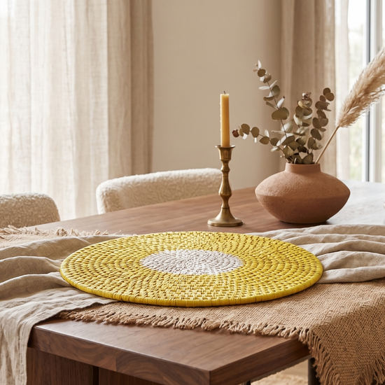 Golden Frond Placemat