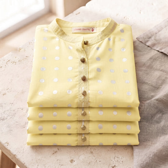 Sunlit Edit Kurta - Silver