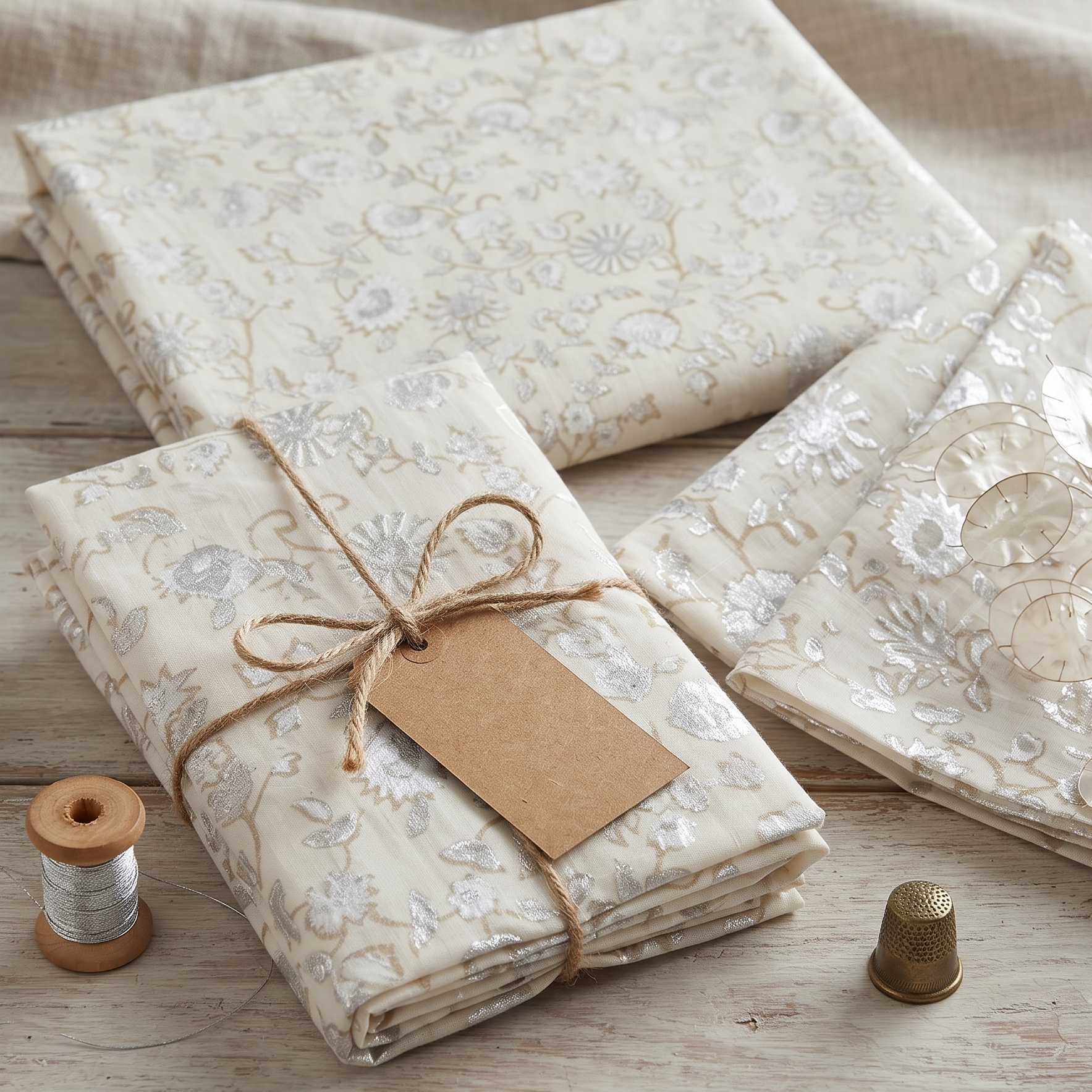 Pearl Vine Fabric