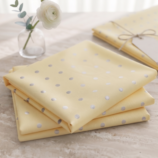 Sunlit Edit - Silver Polka Dots