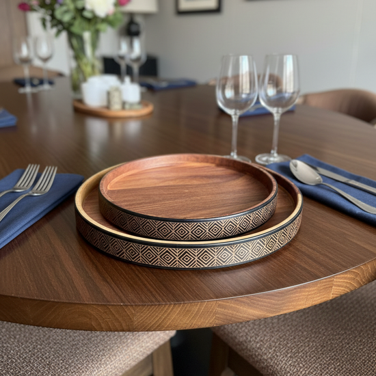 Sweet Haven Plate Set - Black