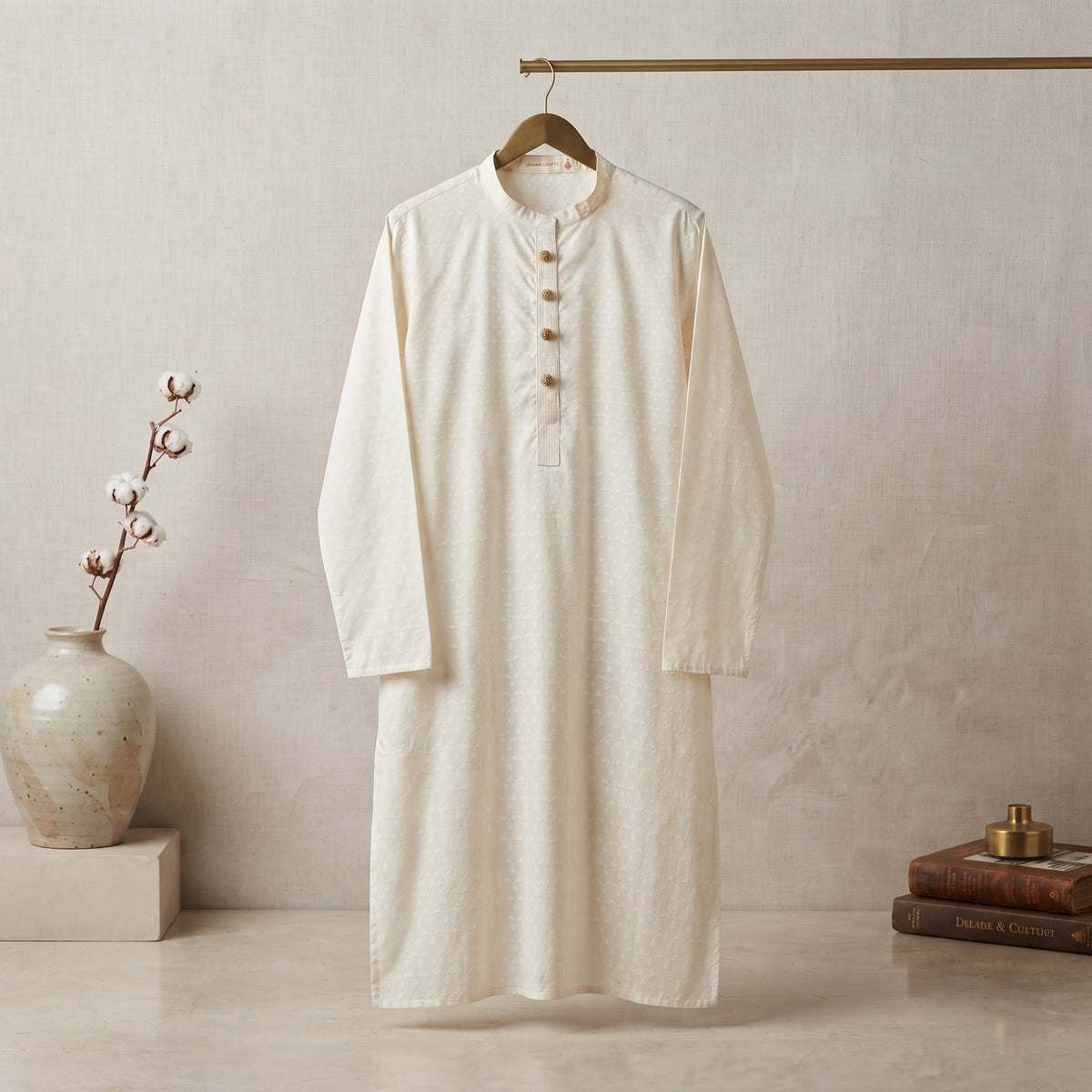 Elysian White Kurta