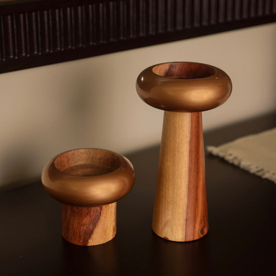 Golden Glow Candle Set