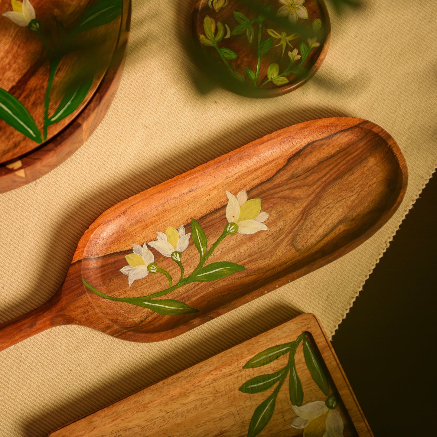 Heritage Bloom Oval Platter