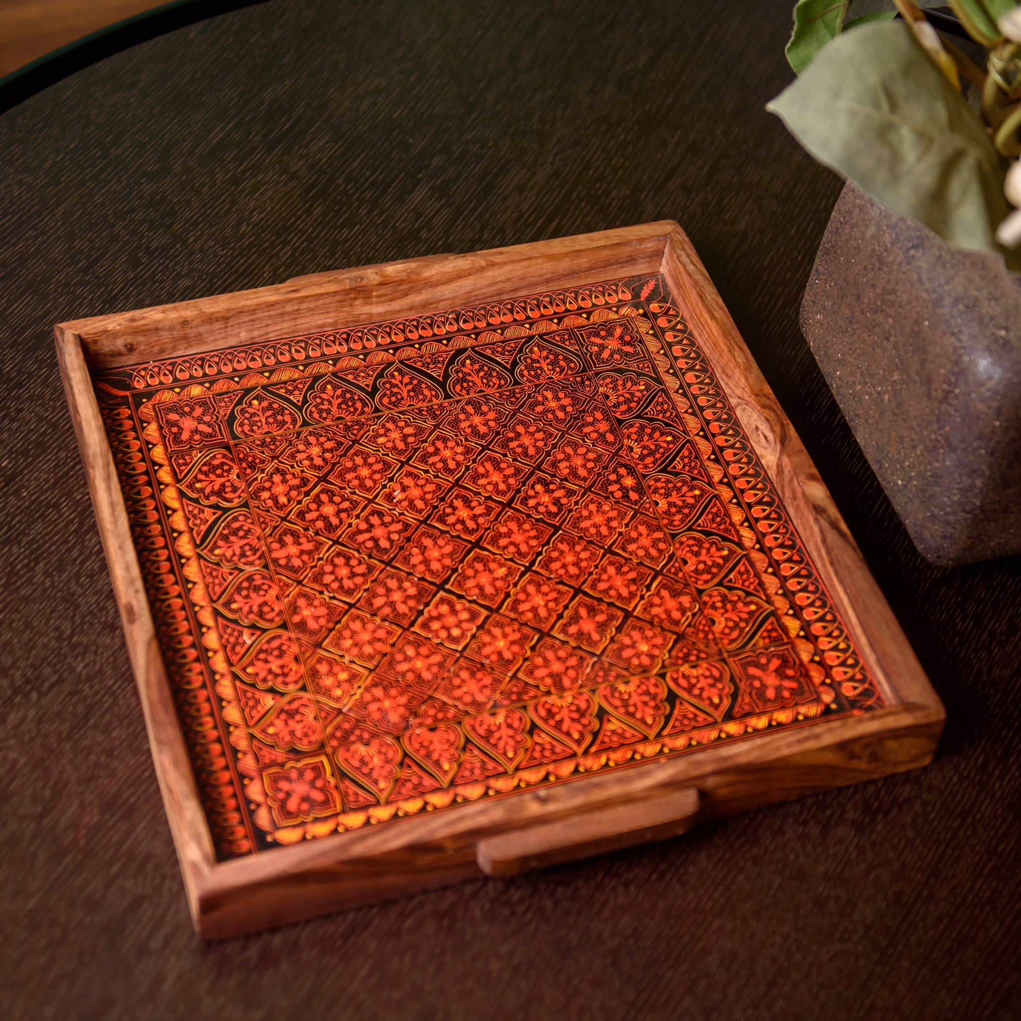 buy online handmade wooden serve trays in Pakistan