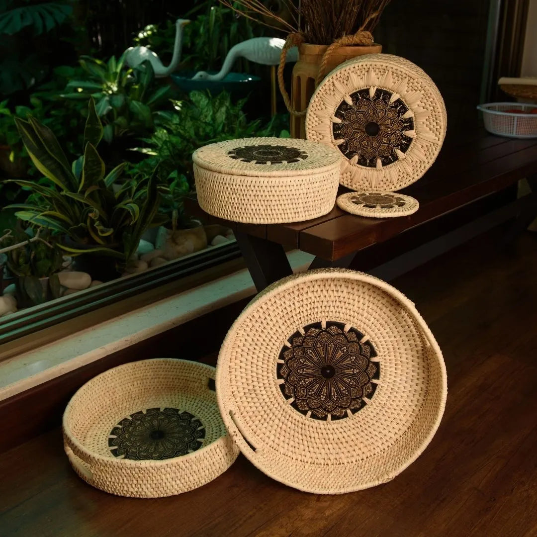 Basketry mobile