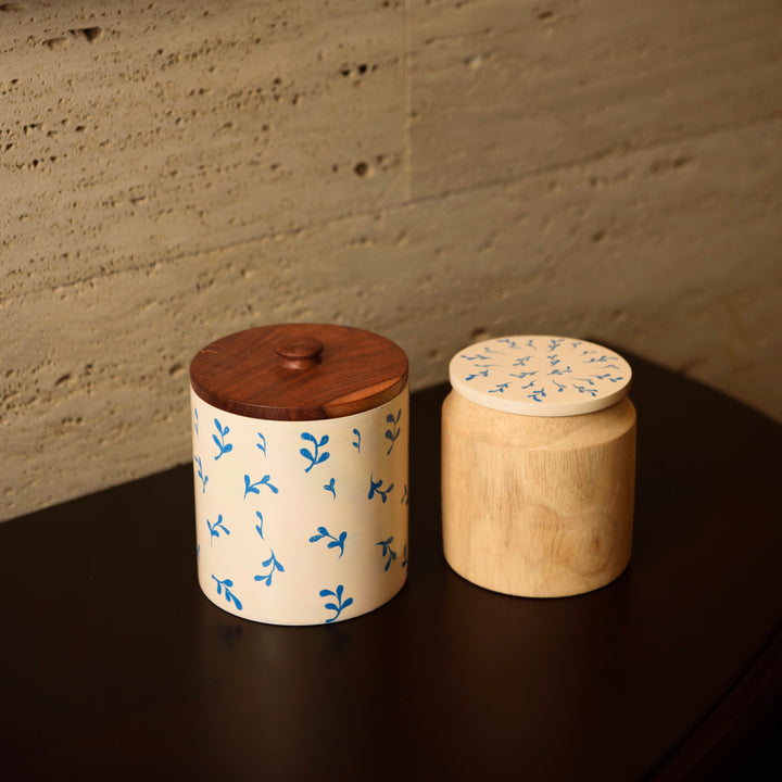 Mystic Blue Naqshi Jar