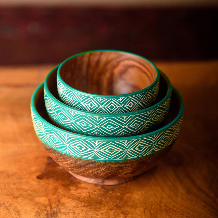 Naqshi Haus Turquoise Bowl