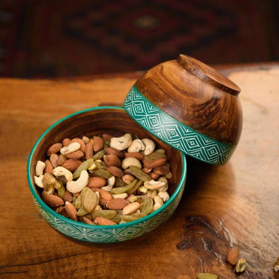 Naqshi Haus Turquoise Bowl