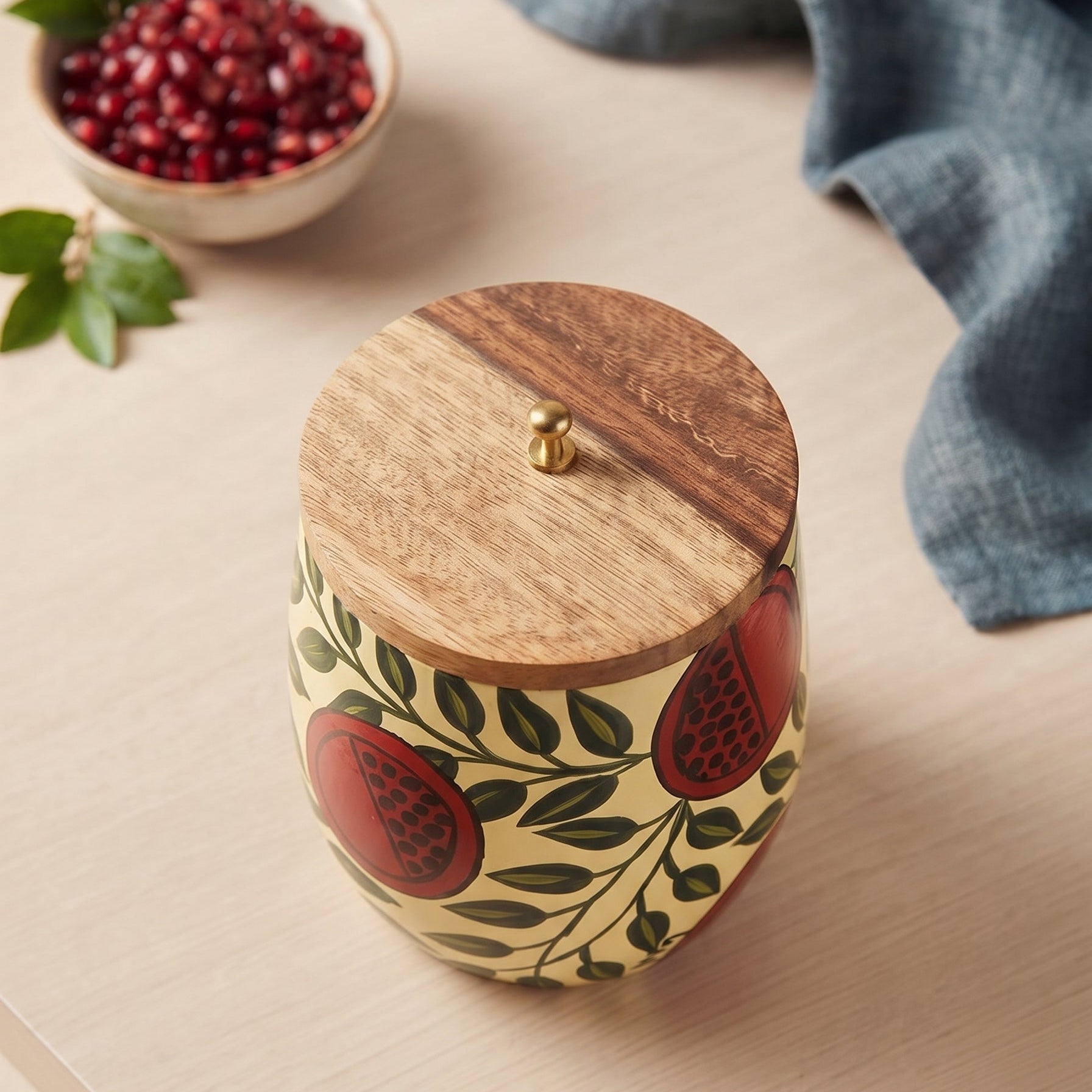 Orchard Delight Jar - White