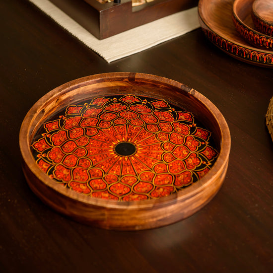 Traditional Round Tray
