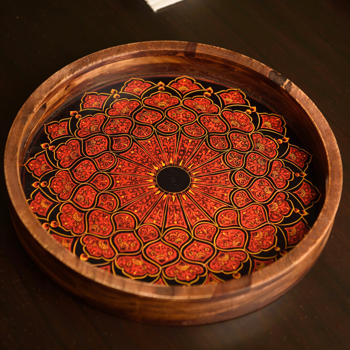 Traditional Round Tray